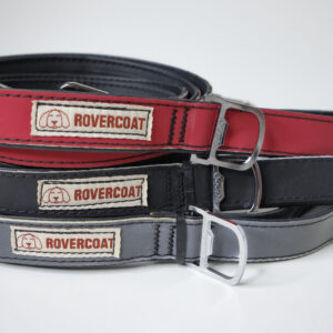 Rovercoat Leashes - Red, Black, Silver